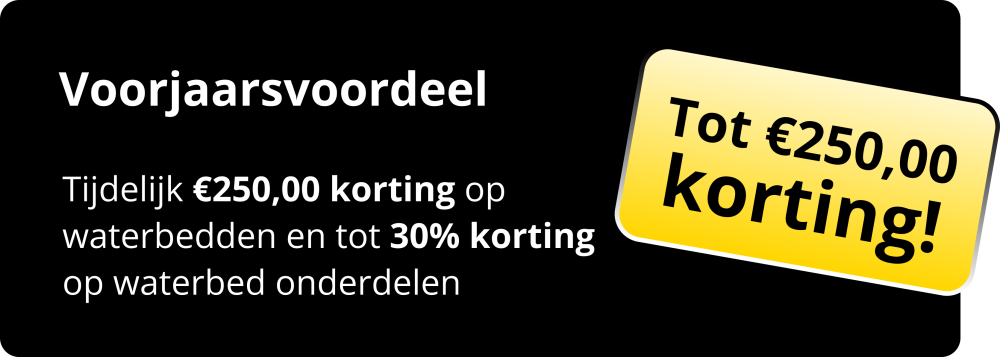 Winter Sale Waterbed Aanbiedingen – tot €250 korting